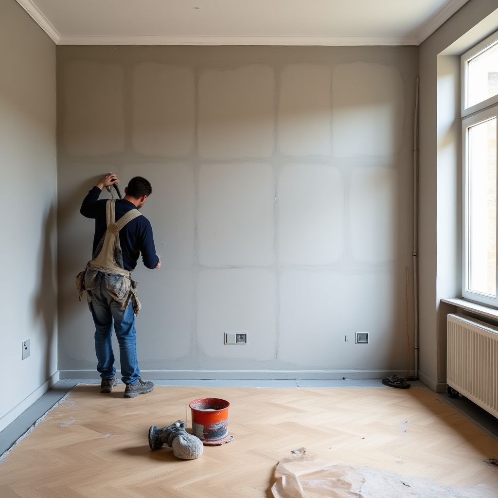 Renovierungsarbeiten im Prozess