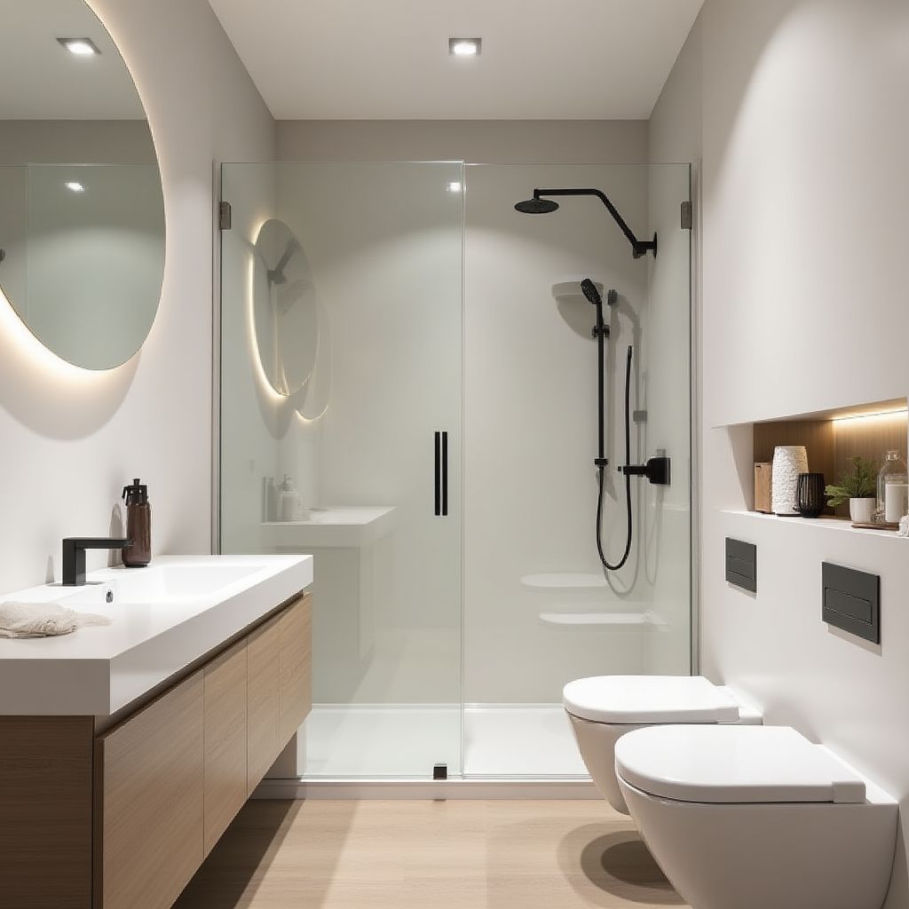 Kleine Badezimmer optimal gestalten